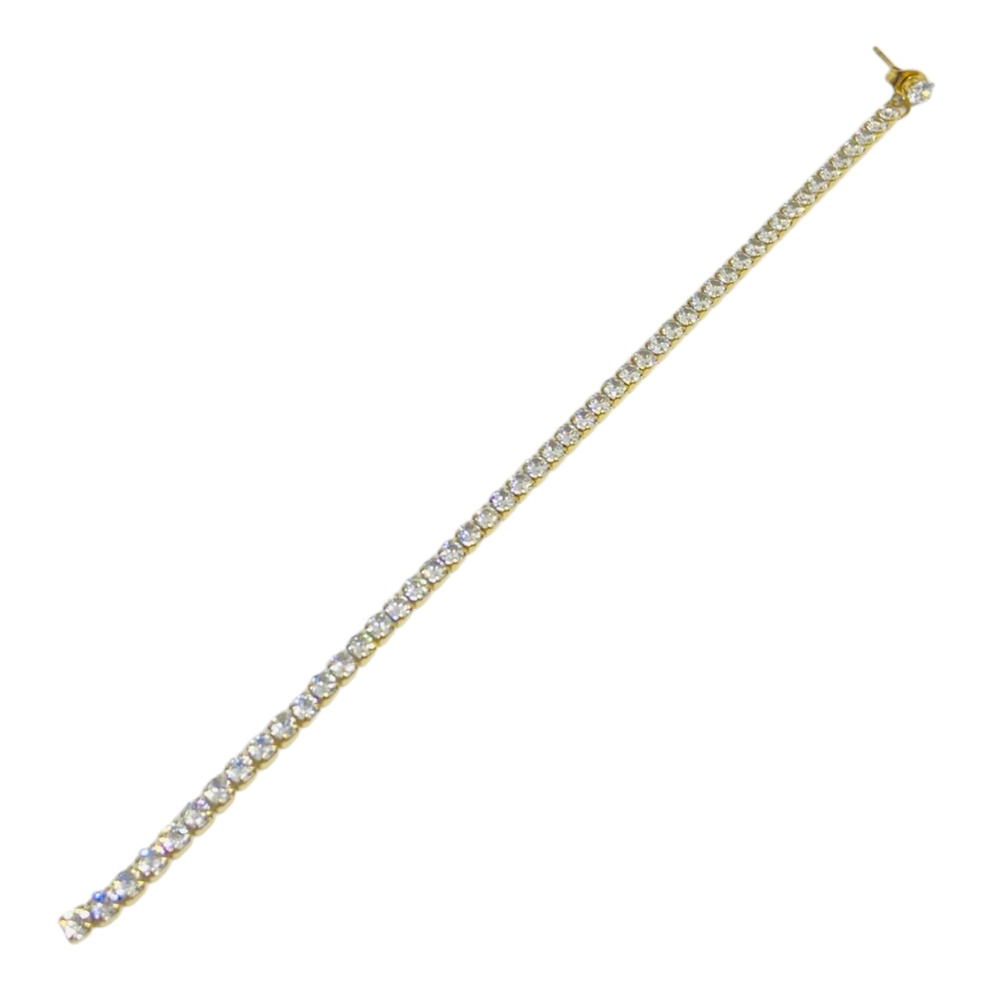 Orecchino tennis pendente