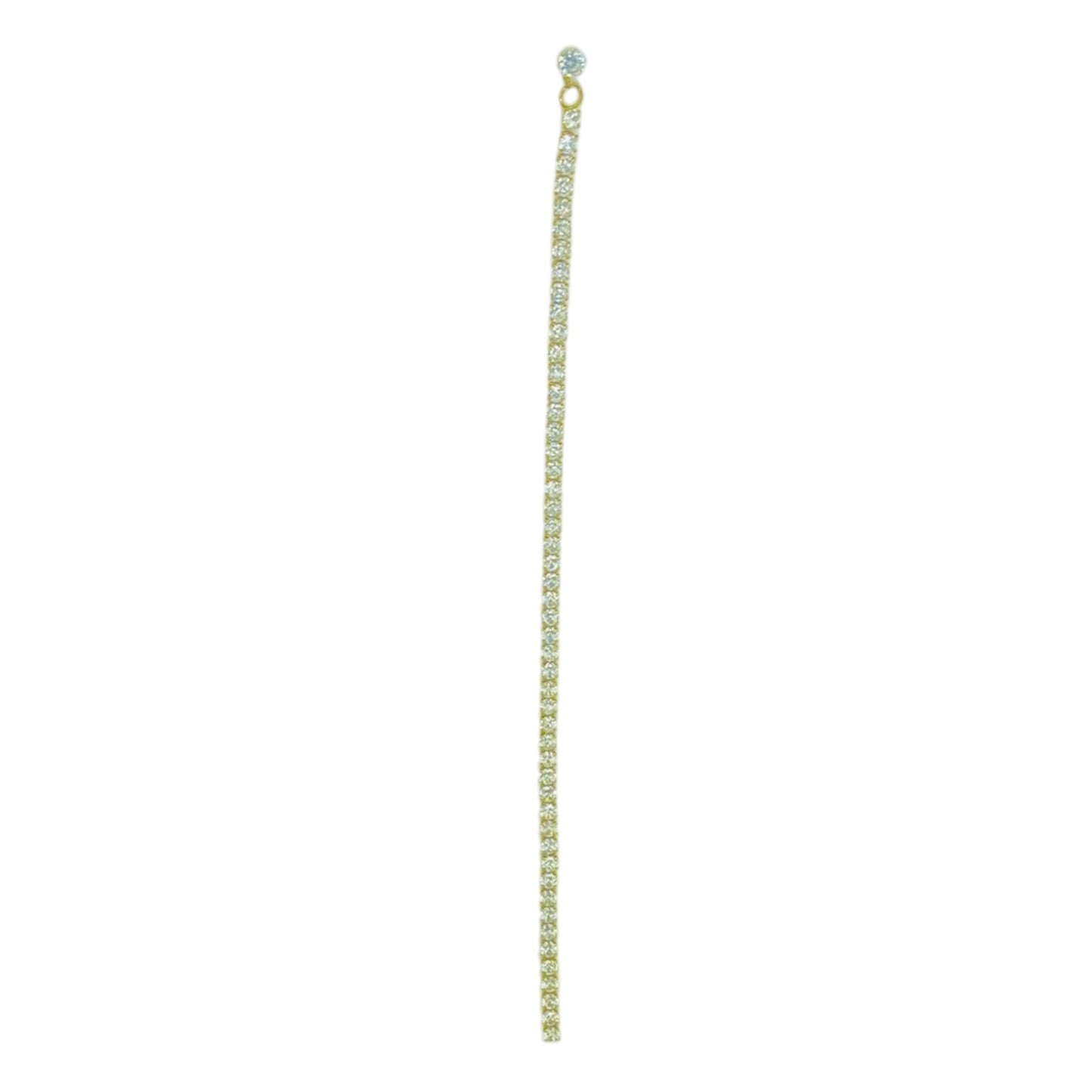 Orecchino tennis pendente