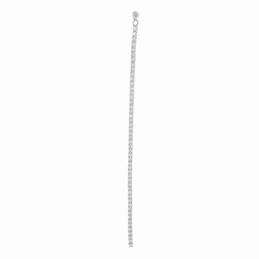 Orecchino tennis pendente